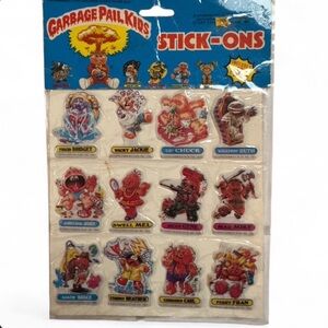 Garbage Pail Kids 12 Sticker Sheet